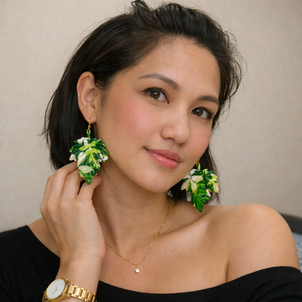 Paradise petals earrings