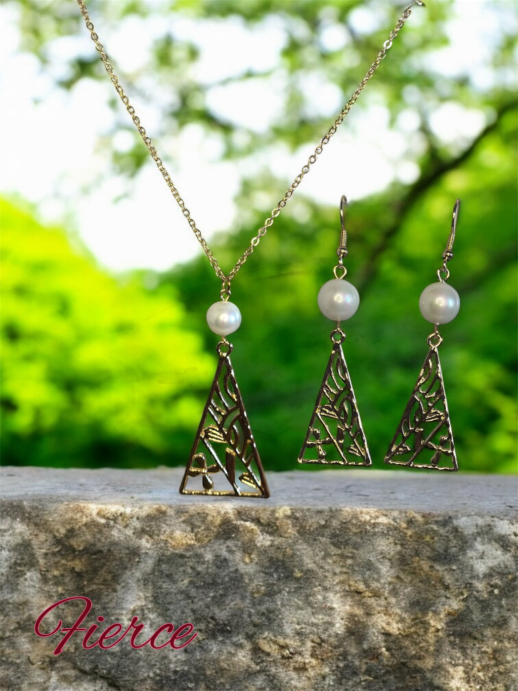 Gold plated jewellery