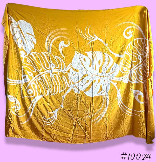 Monster Leaf design Lavalava
