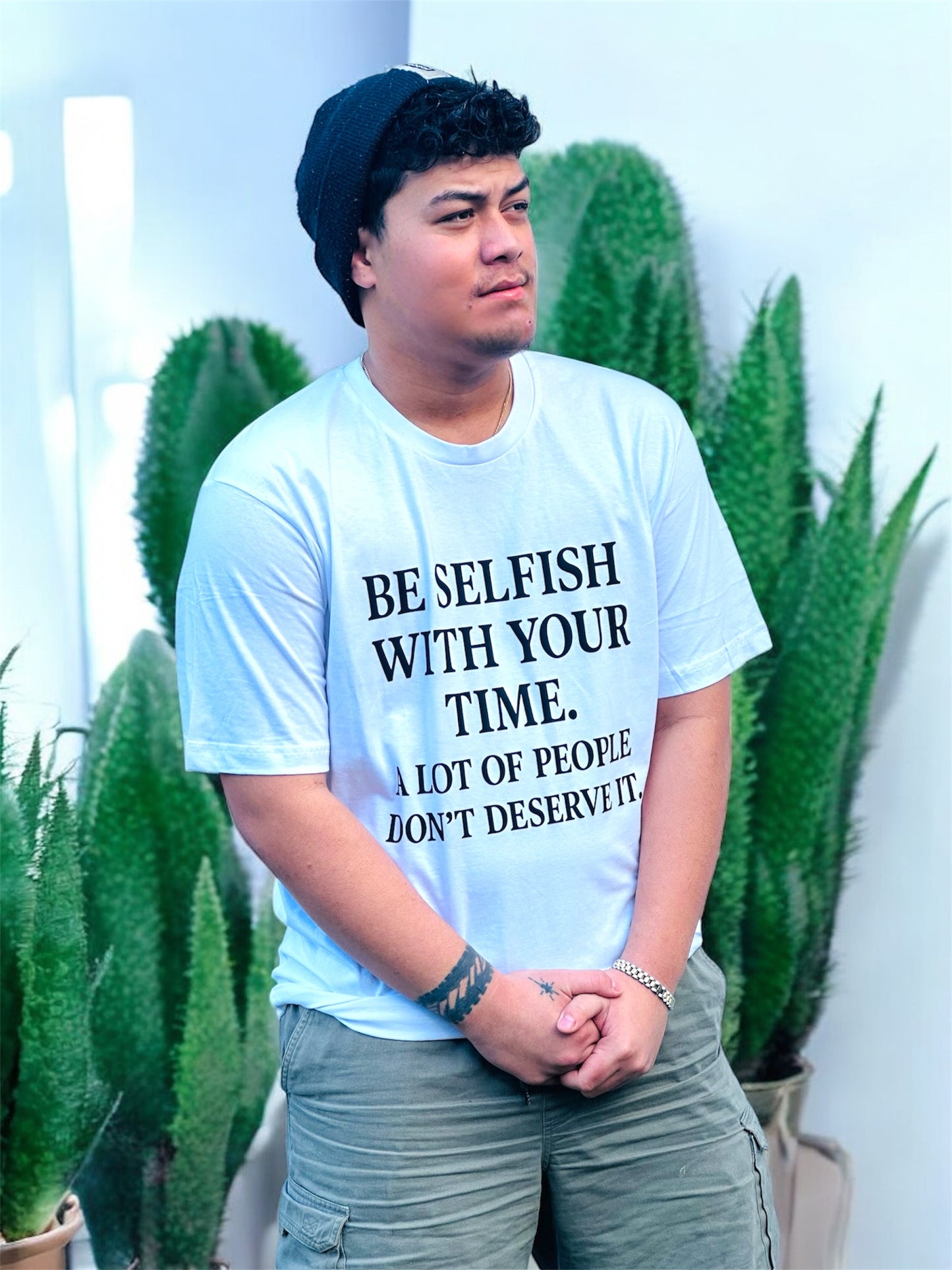 T-Shirt (Be selfish with your time)